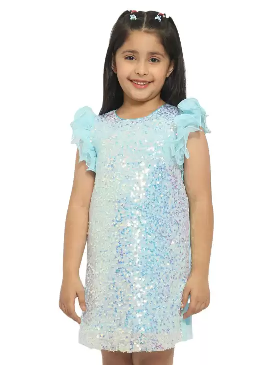 Embellished A-Line Dress - image 6