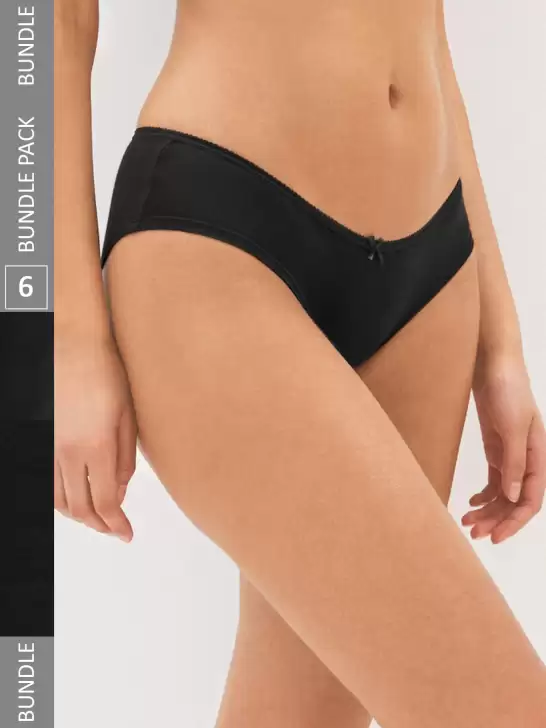 Women Pack of 6 Basic Briefs - image 6