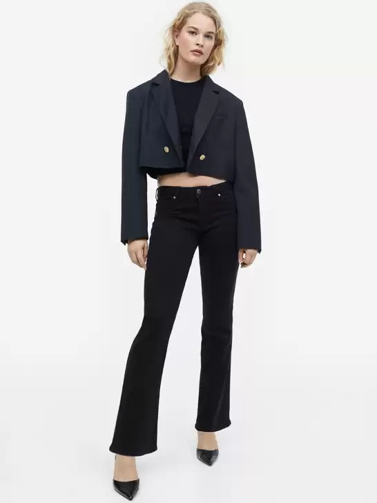 Women Flare Low Jeans - image 6