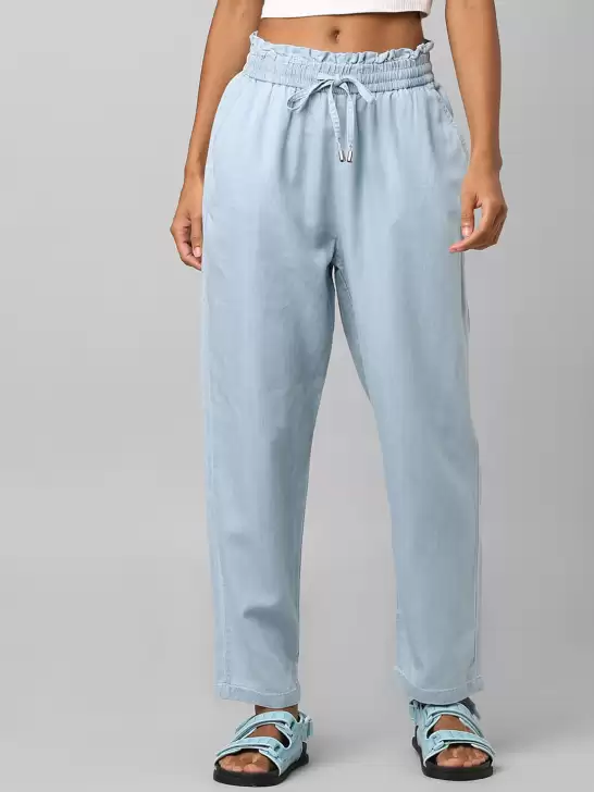 Women Cotton Denim Trousers - image 6