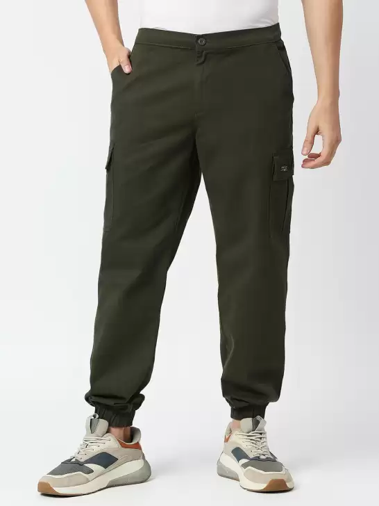 Men Comfort Cargo Trousers - image 6