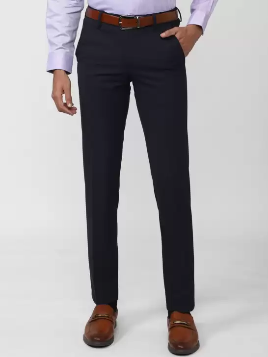 Men Slim Fit Formal Trousers - image 6