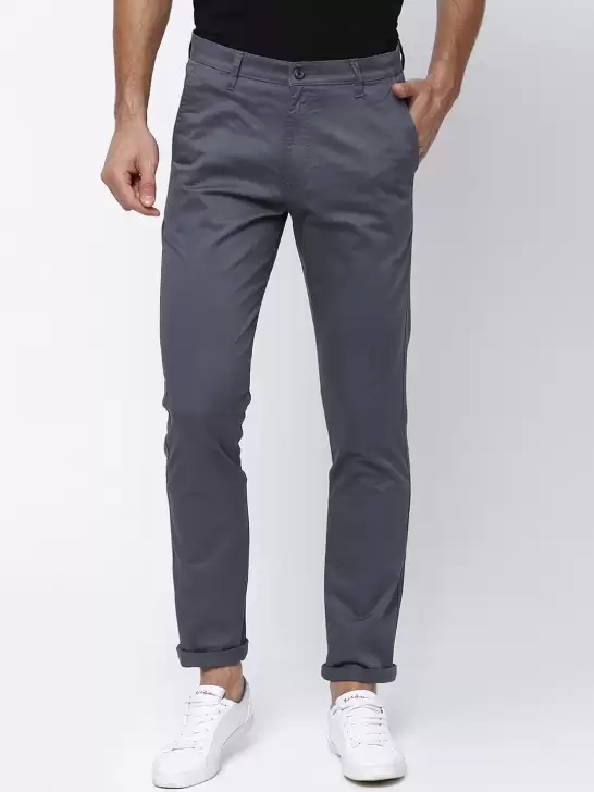 Men Slim Fit Trousers - image 6