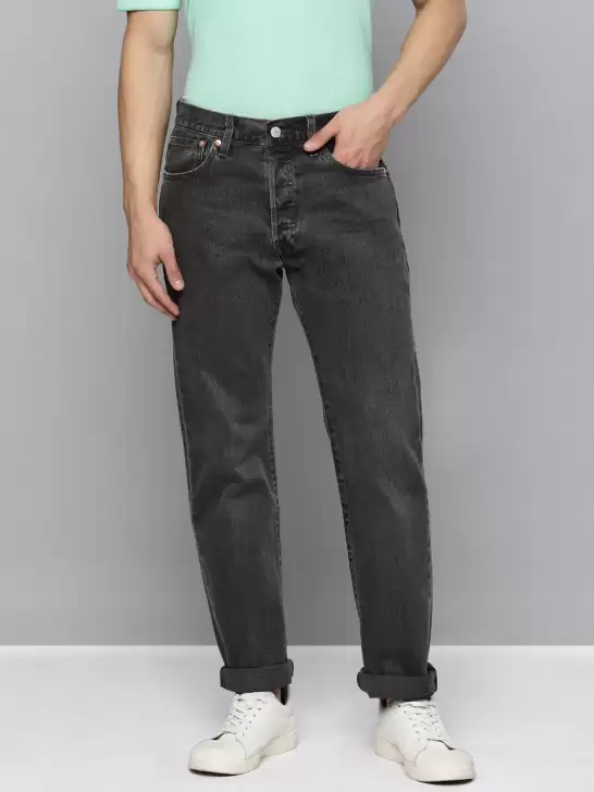 Men 501 Regular Fit Jeans - image 6