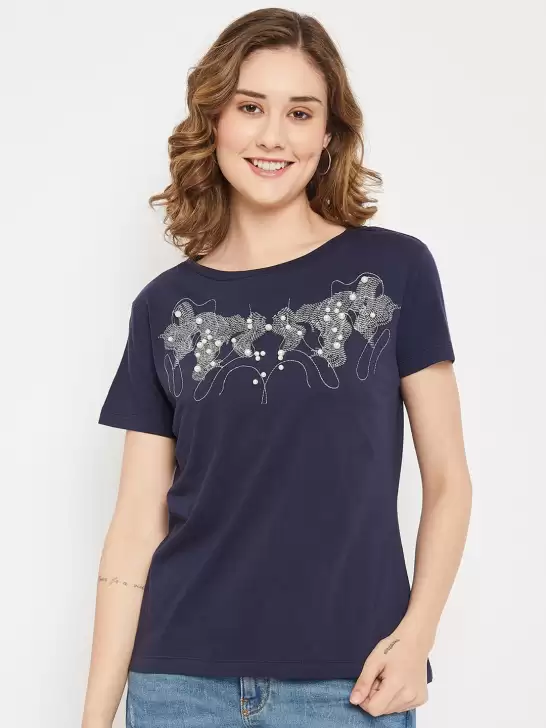 Printed Cotton T-shirt - image 6