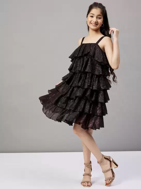 Embellished Georgette Dress - image 6