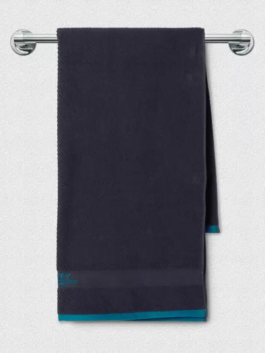 Men Striped 500 GSM Cotton Terry Antimicrobial Bath Towel - image 6