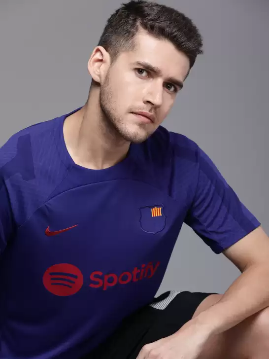Men Slim Fit Football T-shirt - image 6