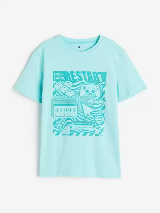 Boys Printed cotton T-shirt - image 6