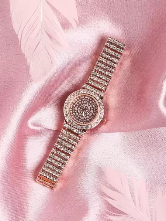 Women Embellished Watch - image 6