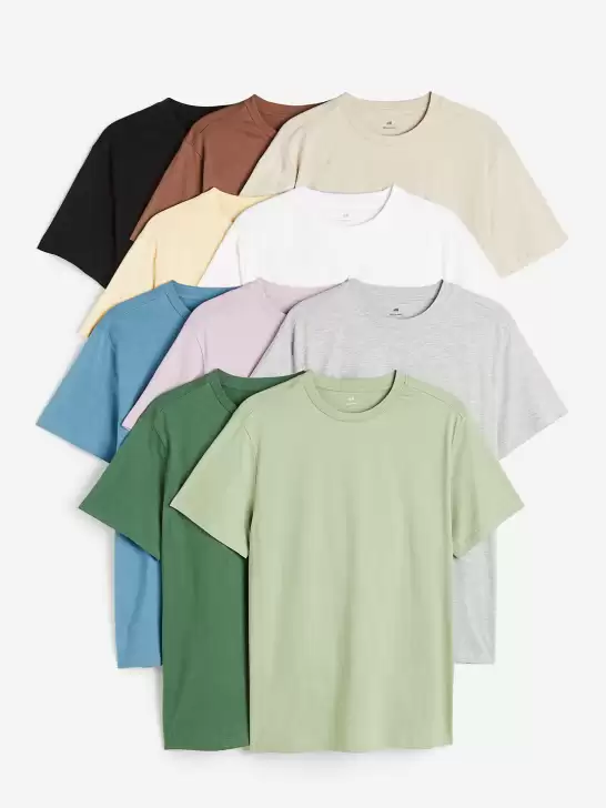 10-Pack Regular Fit T-Shirts - image 6