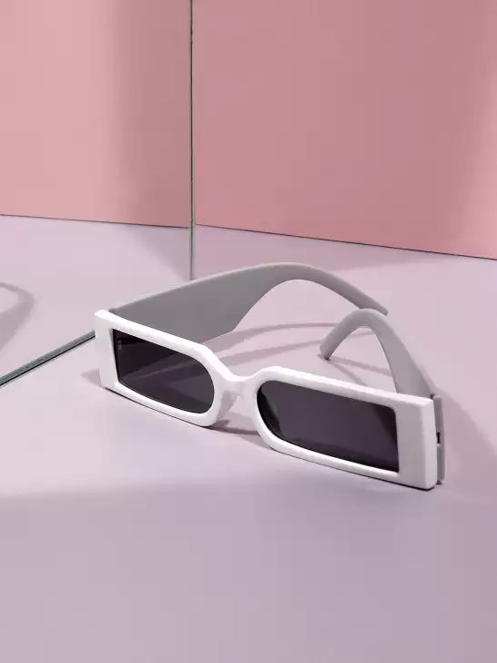 Women Rectangle Sunglasses - image 6