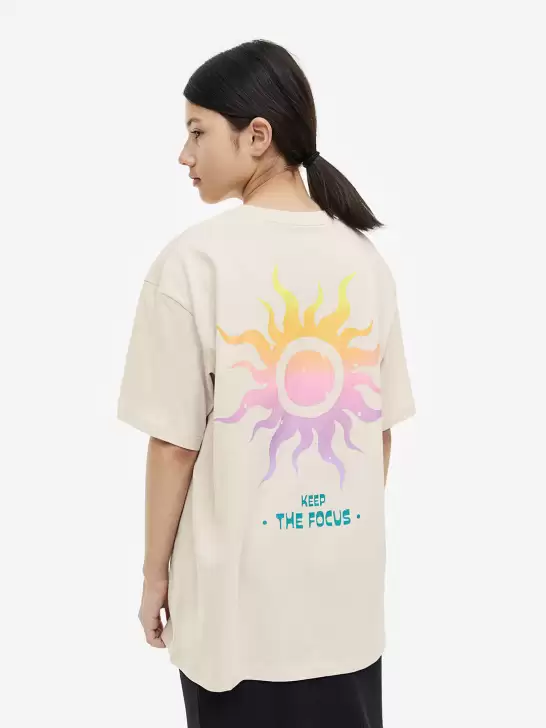 Girls Oversized Cotton T-shirt - image 6
