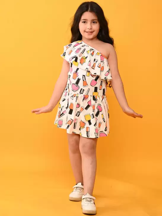 Girls Flutter Sleeve Dress - image 6
