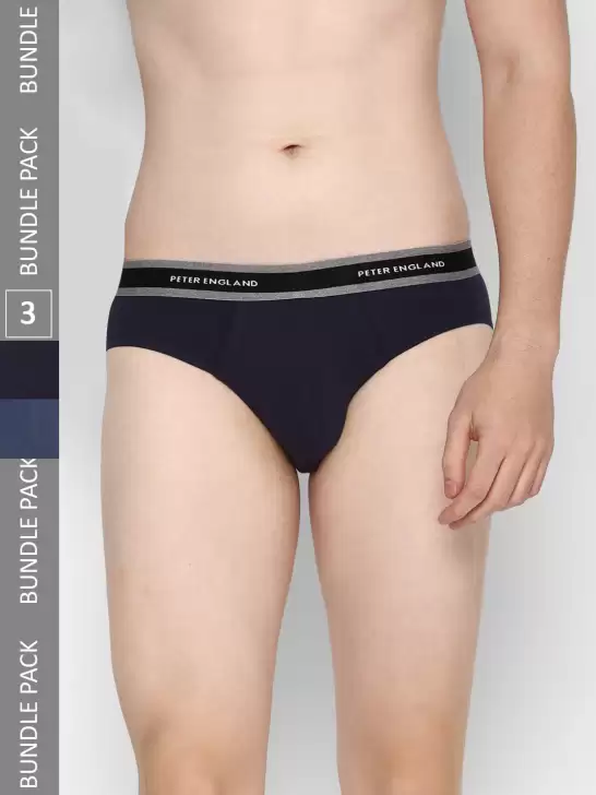 Men Pack Of 3 Men Anti-Bacterial Basic Briefs - image 6