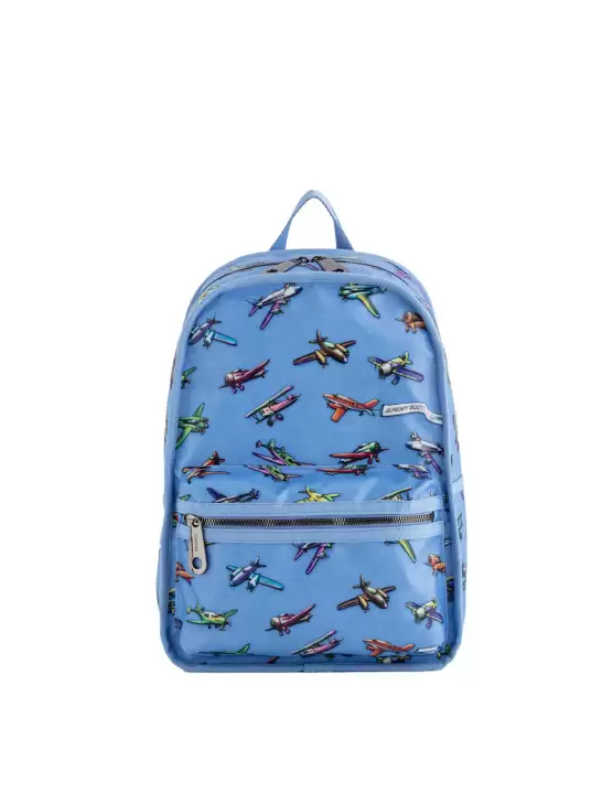 Women Printed Fabric Backpack - image 6