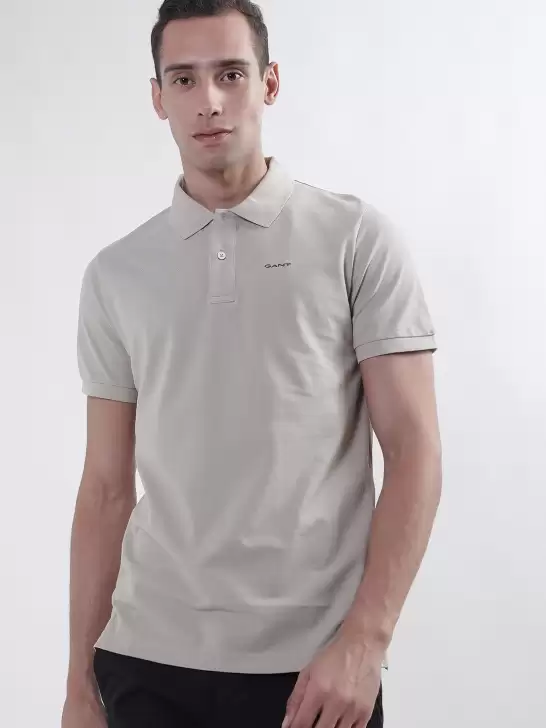 Polo Collar Cotton T-shirt - image 6