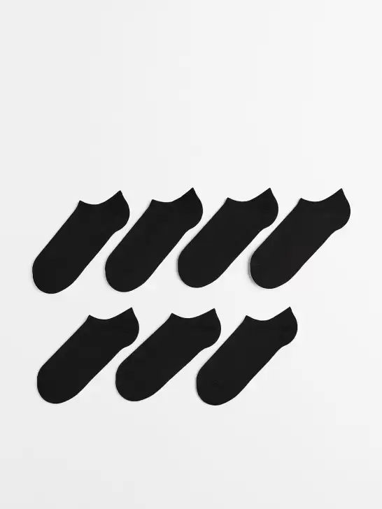 Men 7-Pack Trainer Socks - image 6
