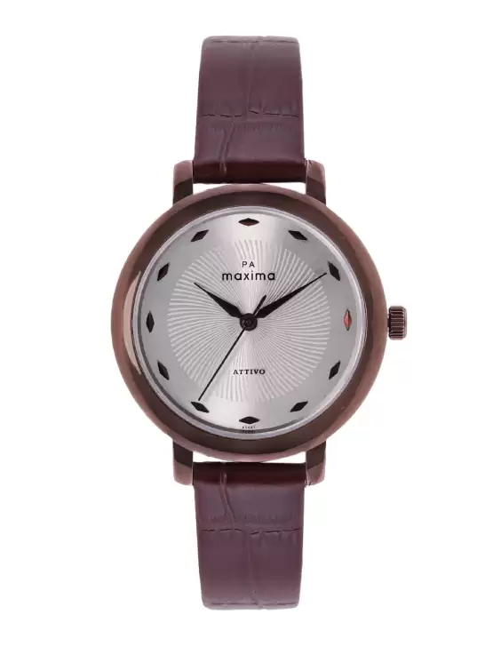 Women Leather Analogue Watch - image 6