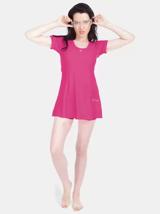 Round Neck Swimming Dress - image 6