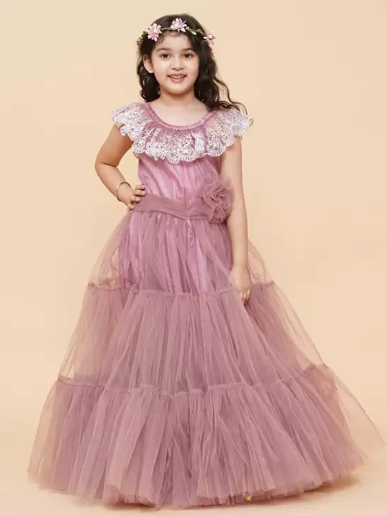 Girls Fit & Flare Maxi Dress - image 6