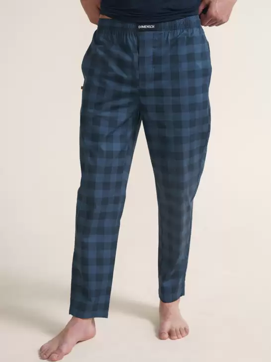 Men Print Cotton Lounge Pants - image 6