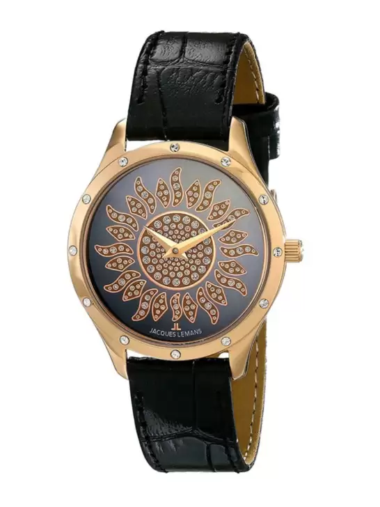 Women Leather Straps Watch - image 6