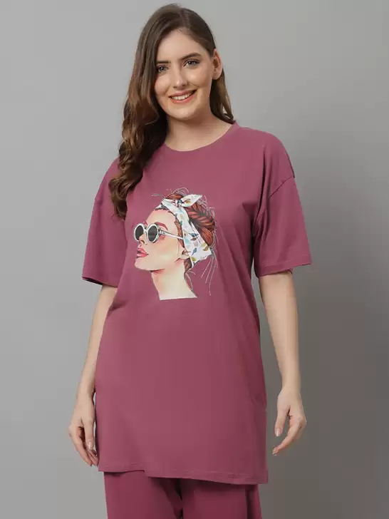 Modal Oversized T-shirt - image 6