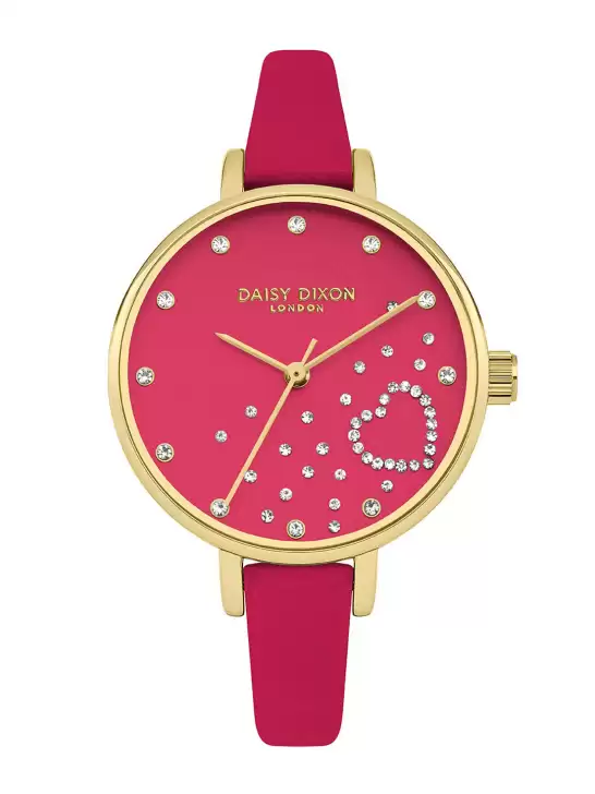 Women Leather Straps Watch - image 6