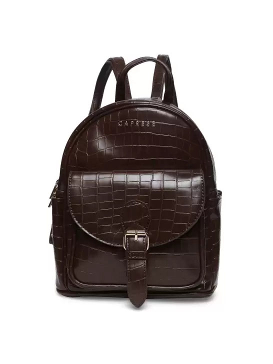 Women Leather Small Backpack - image 6