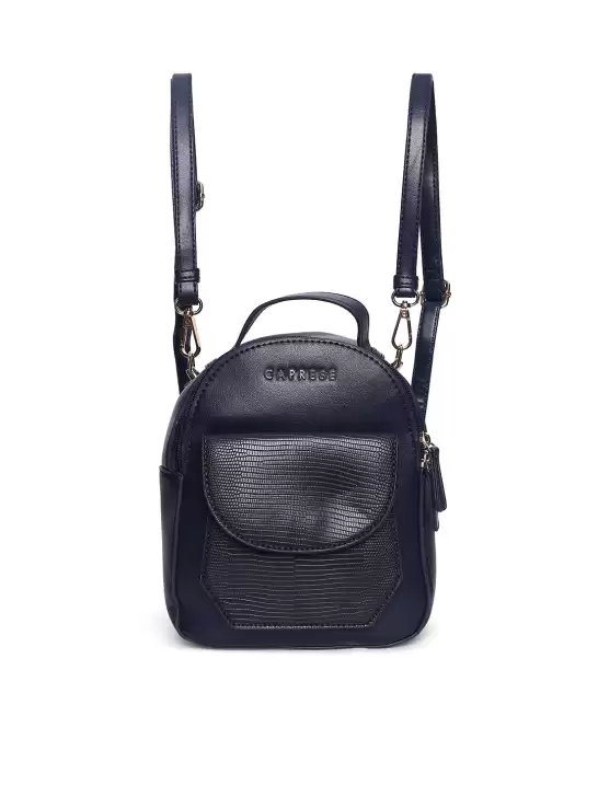 Women Textured Small Backpack - image 6