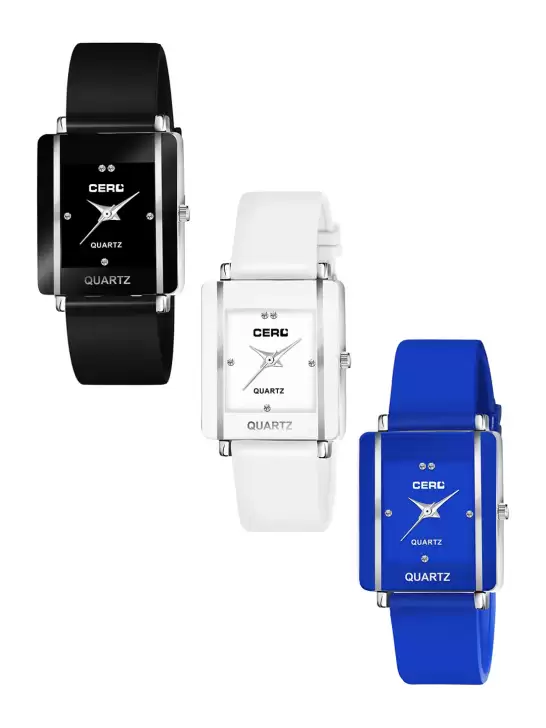 Women Set Of 3 Analogue Watch - image 6