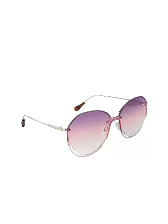 Women Round Sunglasses with Polarised Lens - image 6