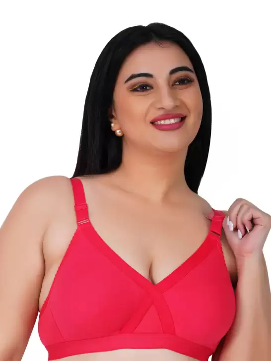 Non Padded Cotton T-shirt Bra - image 6