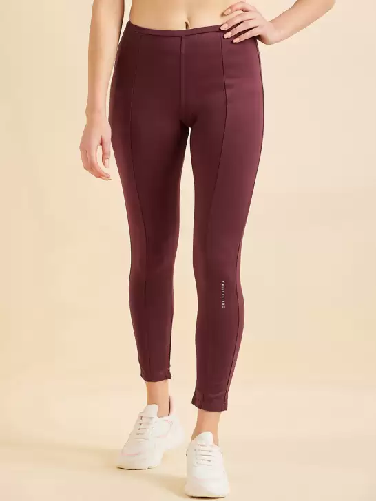 Women Mid Rise Knitted Tights - image 6