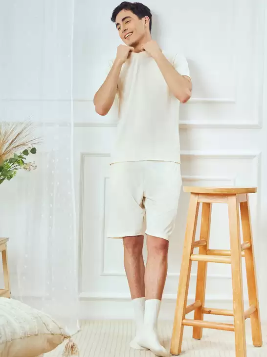 Men V-Neck Night Suit - image 6