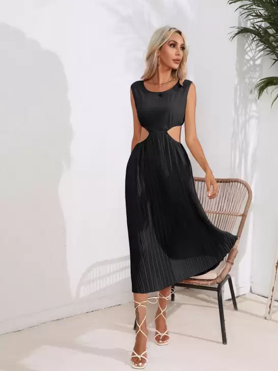Striped Maxi Dress - image 6
