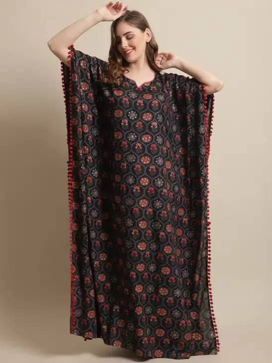 Pure Cotton Maxi Nightdress - image 6