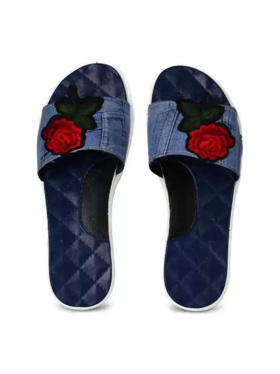 Women Printed Sliders - image 6
