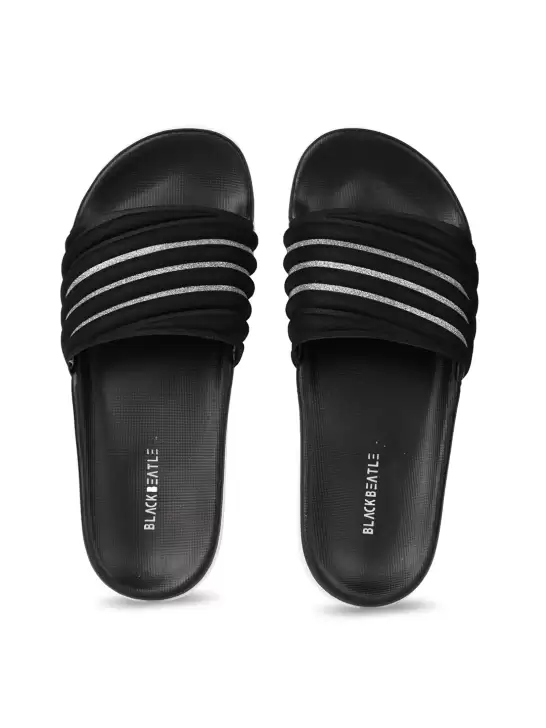 Women Striped Sliders - image 6
