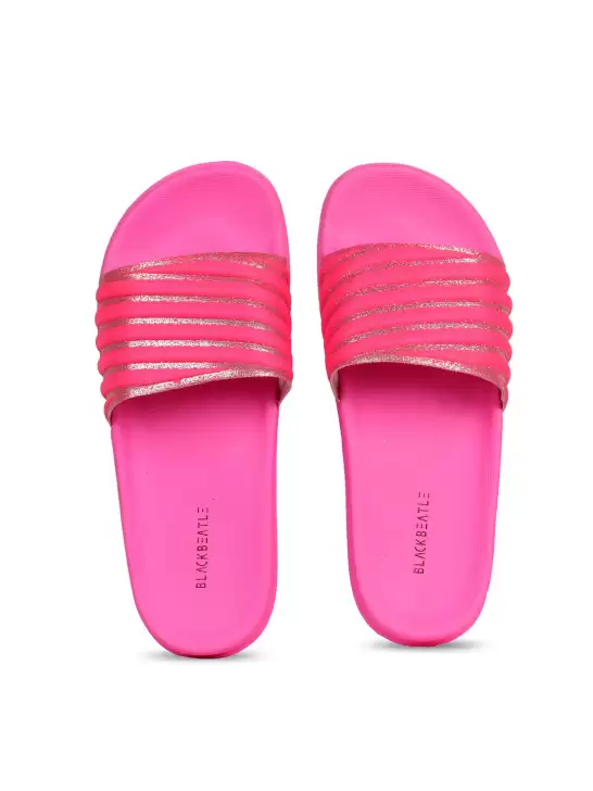 Women Striped Sliders - image 6