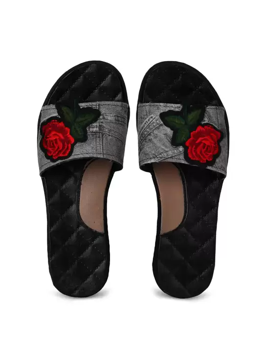 Women Printed Sliders - image 6