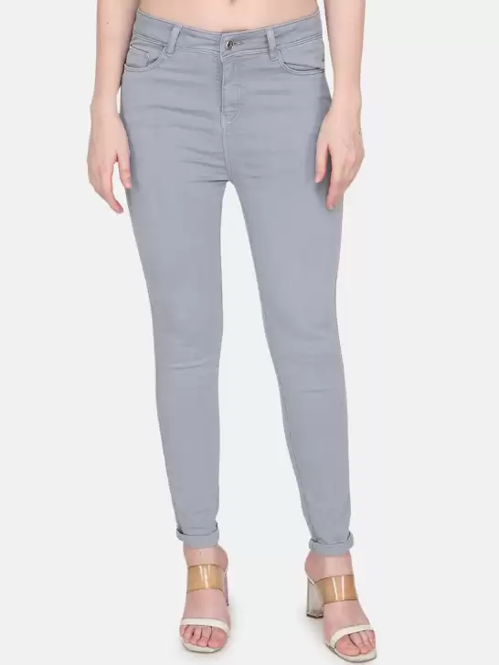 Women High-Rise Cotton Jeans - image 6
