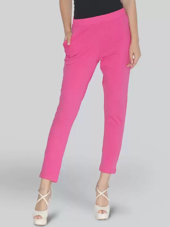 Women Knitted Casual Trousers - image 6