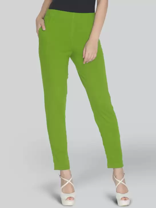 Women Mid Rise Cotton Leggings - image 6