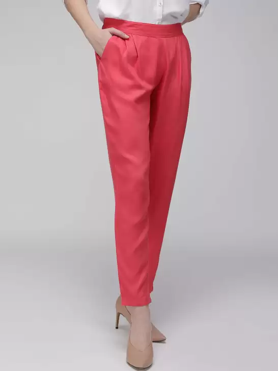 Women Pleated Trousers - image 6