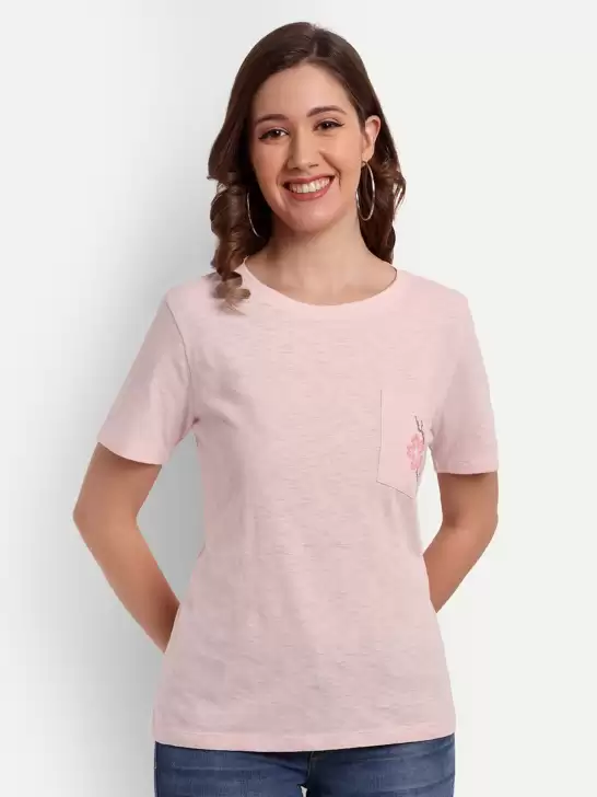 Slim Fit Cotton T-shirt - image 6