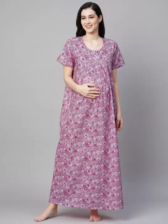 Printed Nightdress - image 6