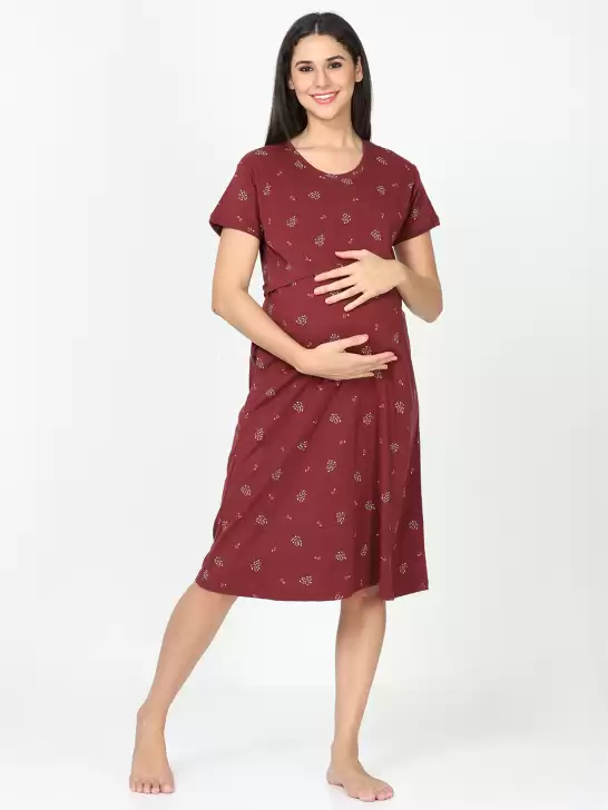 Printed Nightdress - image 6