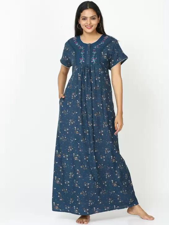 Printed Nightdress - image 6
